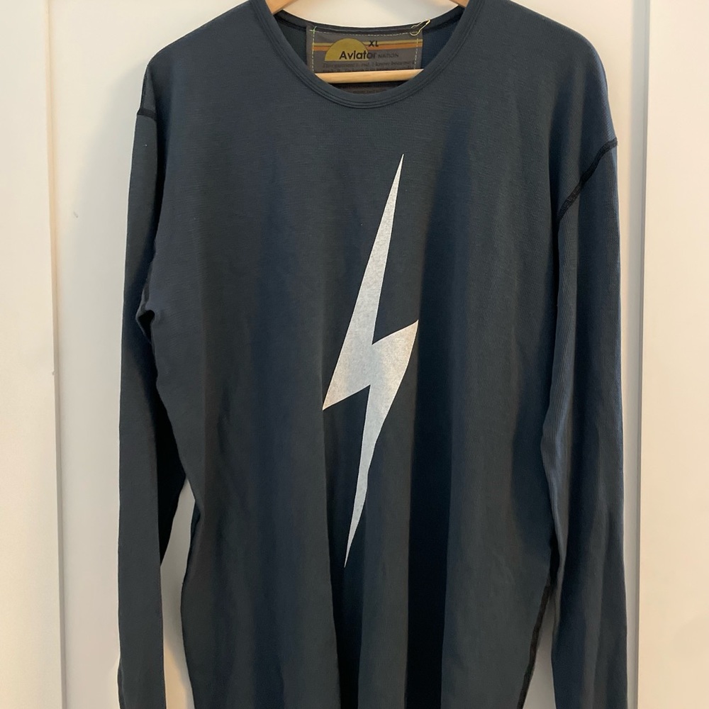 Aviator Nation Bolt thermal, never worn!